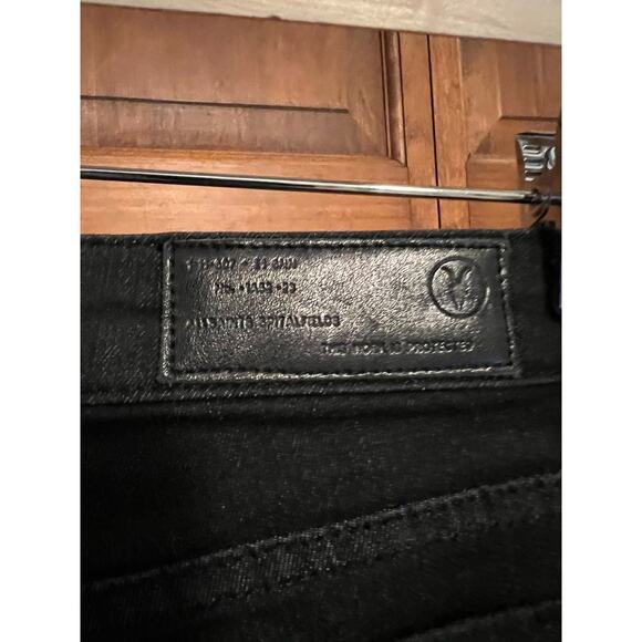 Allsaints Spitalfields Women's Low Rise Ankle Skinny Jeans Solid Black SZ 28x34 - Picture 5 of 9